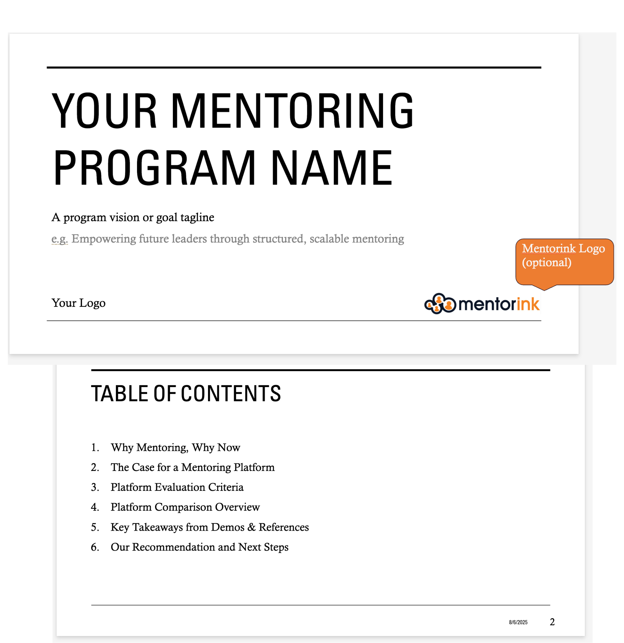 Mentoring Proposal Template, mentoring proposal, mentoring program proposal, mentoring program proposal template, mentoring software