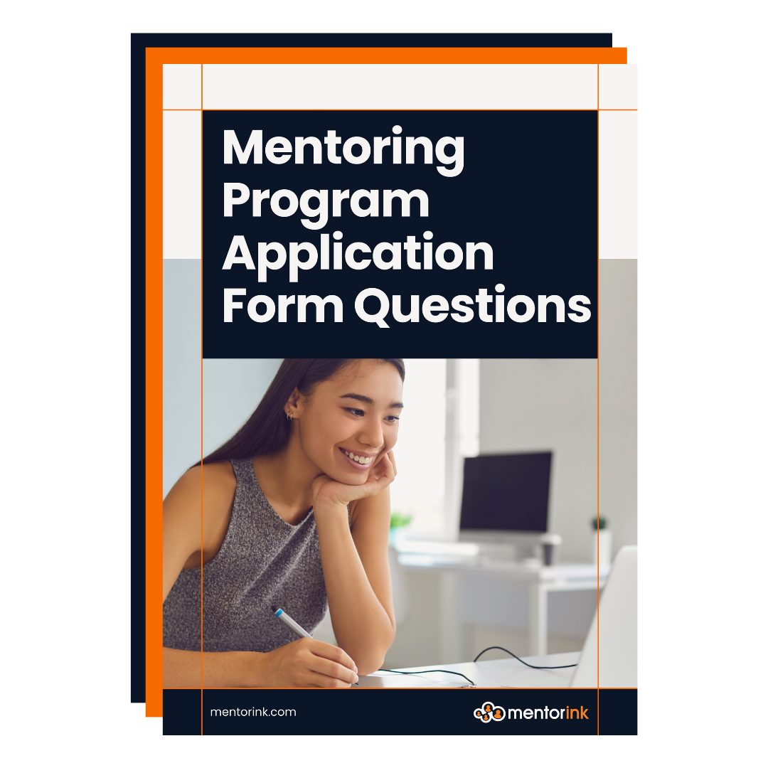 mentoring program questions, application questions, mentoring software