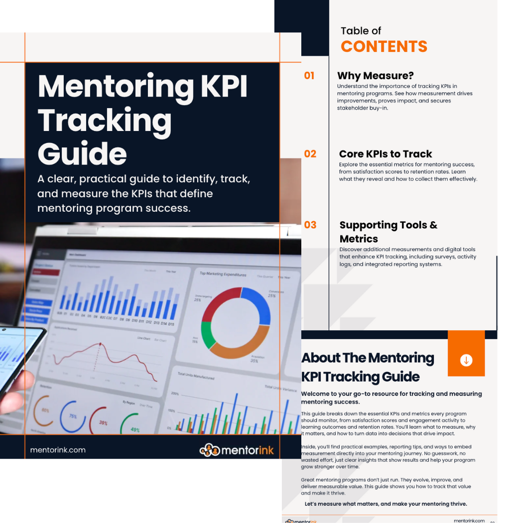 mentoring KPIs, mentoring program KPIs, mentoring KPI tracking, mentoring program KPI tracking, mentoring software